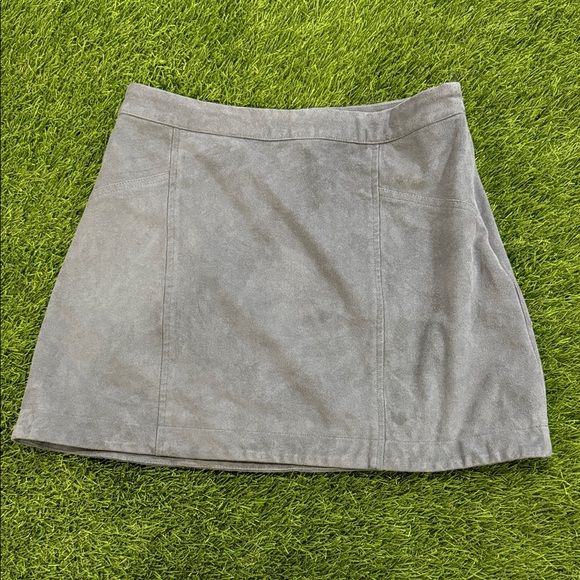 Abercrombie & Fitch Suede Skirt - Picture 1 of 7